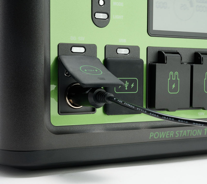 HALO 1600Wh Power Station with 11 Outlets and Wireless Charging Pad — View 11