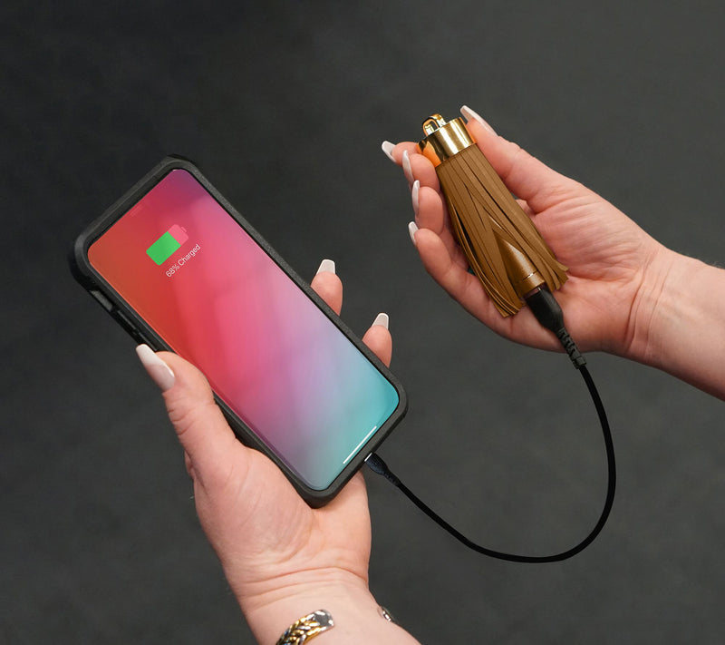 Limitless Set of 2 Tassels with 2500mAh Power Banks Built-in — View 8