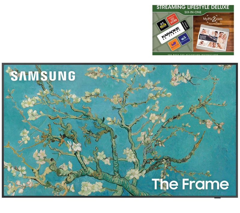 Samsung 75" The Frame 4K Smart QLED TV with Voucher & 2-Yr Warranty — Main view