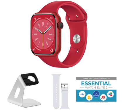 Apple Watch Series 9 45mm M/L GPS Smartwatch w/  Accessories
