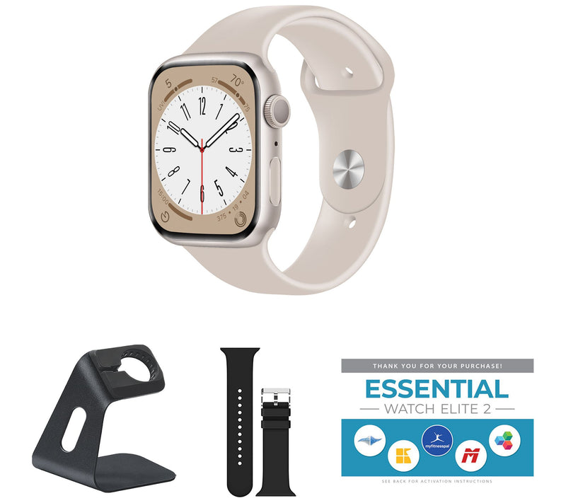 Apple Watch Series 9 45mm M/L GPS Smartwatch w/  Accessories — View 37