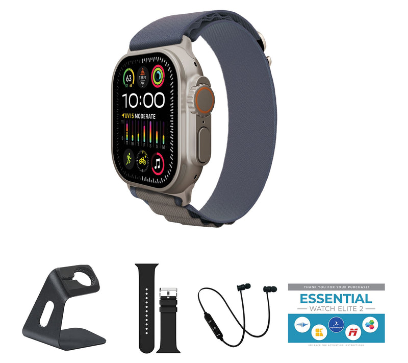 Apple Watch Ultra 2 49mm GPS & Cellular with Me dium Band — View 3