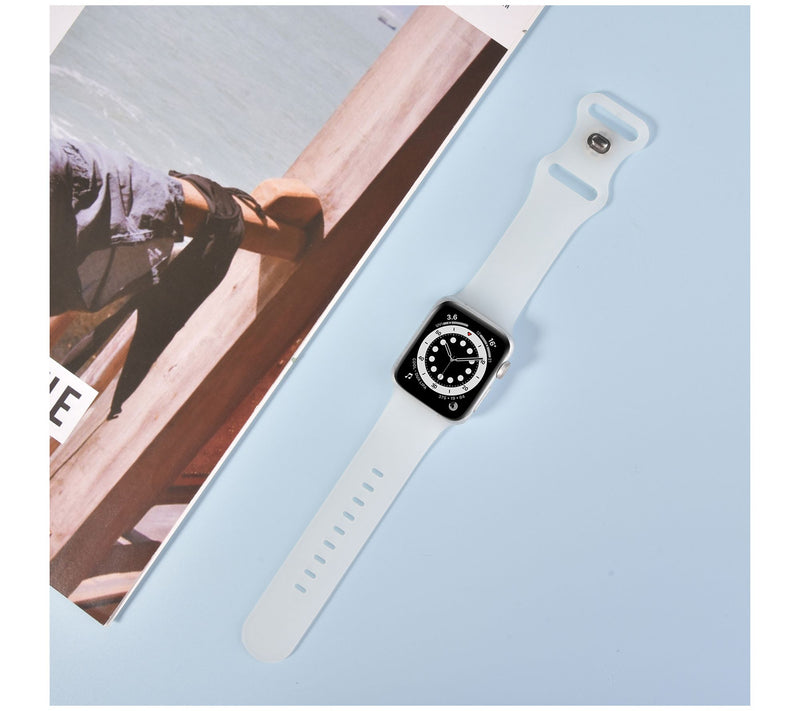 WorryFree Gadgets Glow in Dark Silicone Band 42/44/45mm — View 4