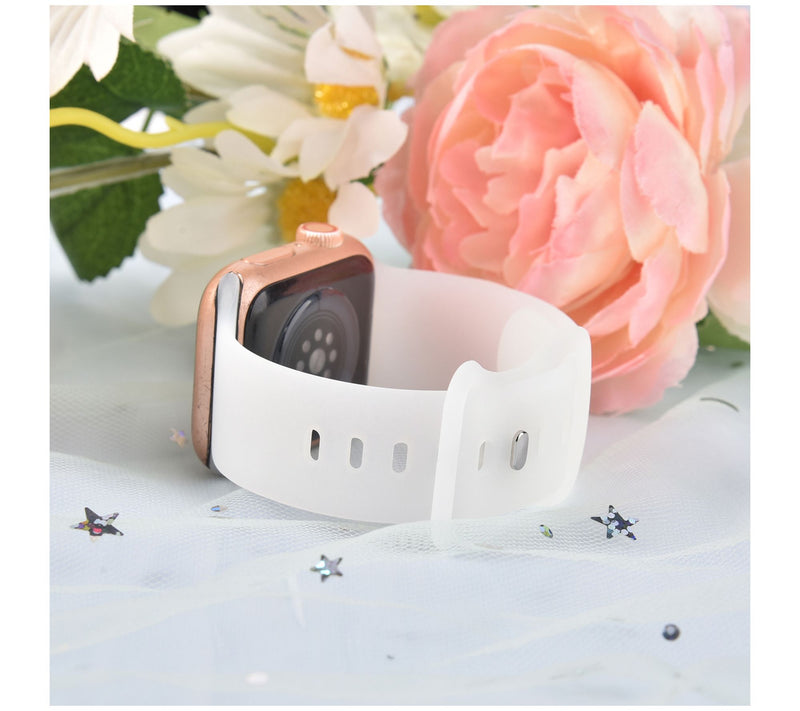 WorryFree Gadgets Glow in Dark Silicone Band 38/40/41mm — View 2