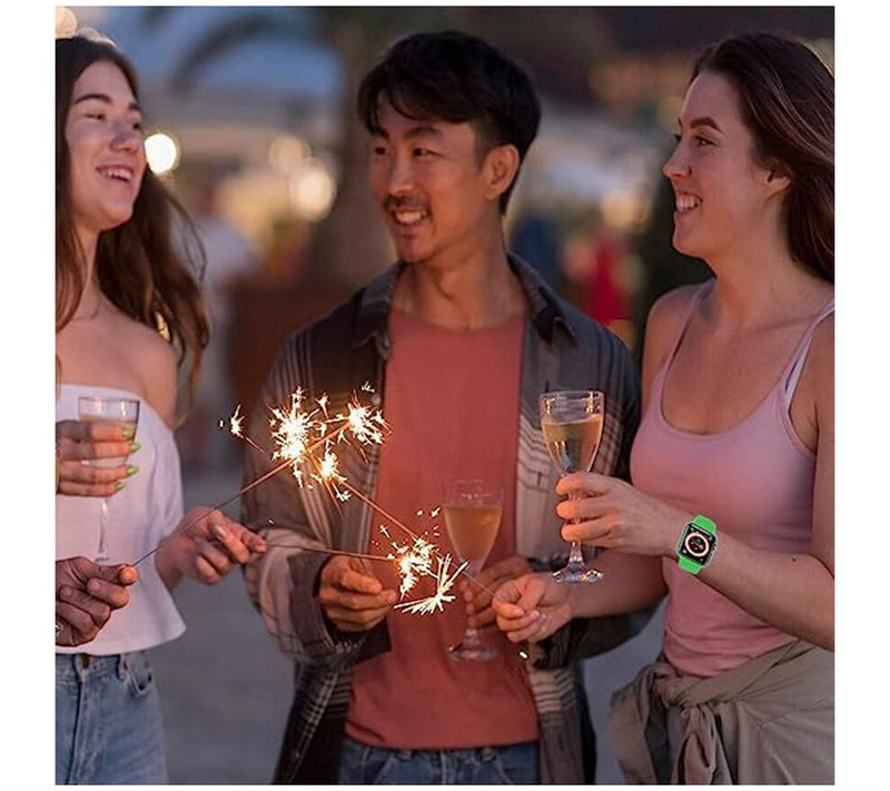 WorryFree Gadgets Glow in Dark Silicone Band 38/40/41mm — View 5