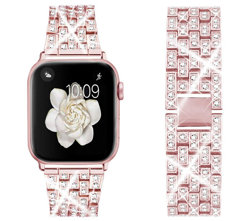 WorryFree Gadgets Bling Metal Band 42/44/45mm — Main view