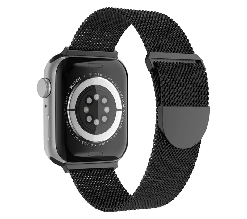 WorryFree Gadgets 38/40/41mm Metal Mesh Magnetic Band — View 4