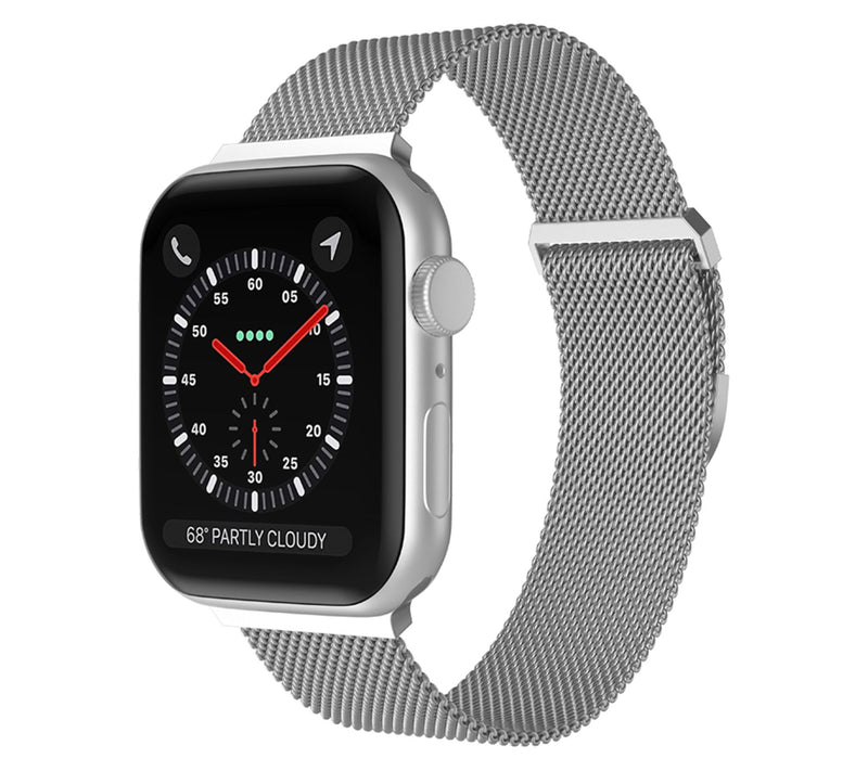 WorryFree Gadgets 38/40/41mm Metal Mesh Magnetic Band — View 12
