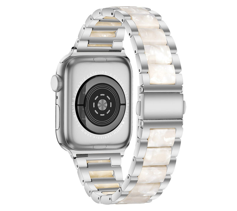 WorryFree Gadgets 38/40/41mm Resin & Metal Band — View 4