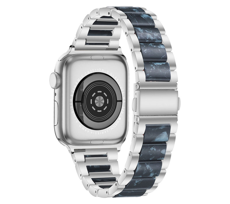 WorryFree Gadgets 38/40/41mm Resin & Metal Band — View 3