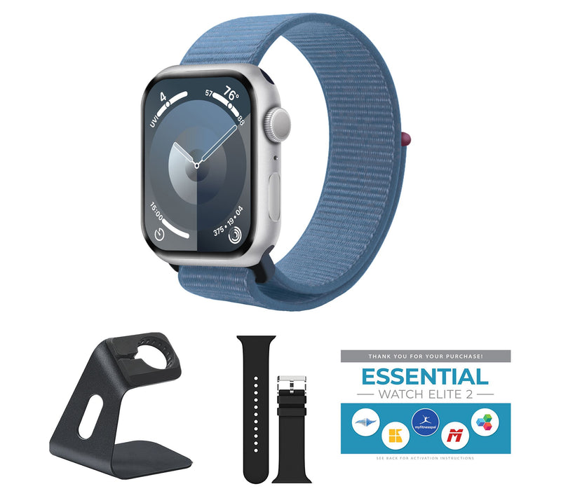 Apple Watch Series 9 GPS 45mm Sport Loop Bundle — View 22