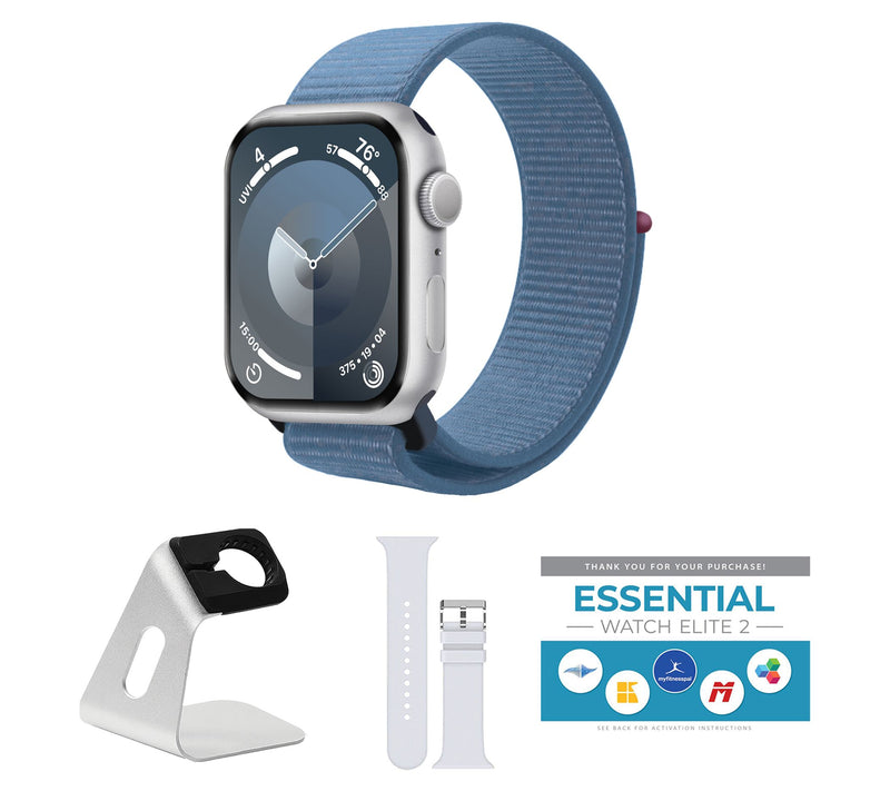 Apple Watch Series 9 GPS 45mm Sport Loop Bundle — View 30