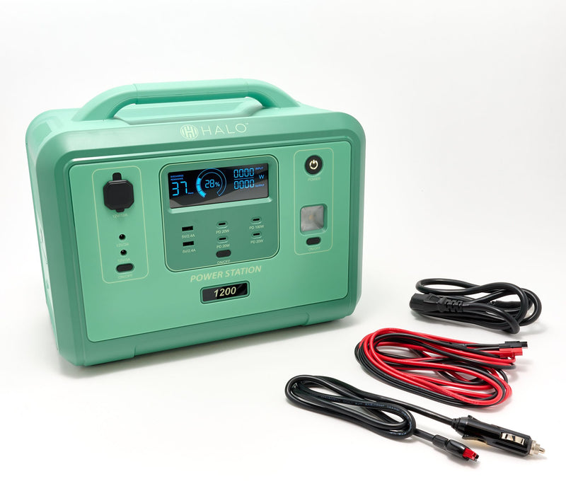 HALO 1200Wh Portable Power Station with 13 Outlets — Main view