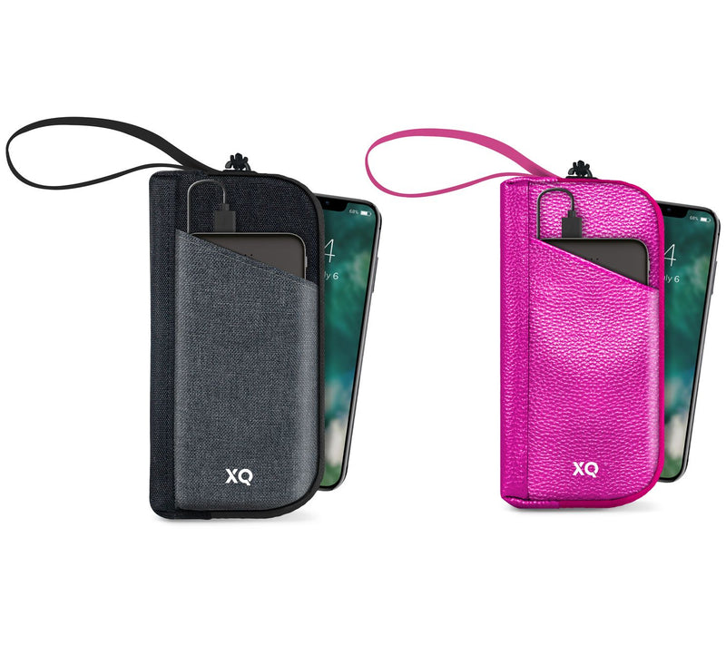 Xqisit Set of 2 UV Bags with Built-in 5,000mAh Power Banks — View 3