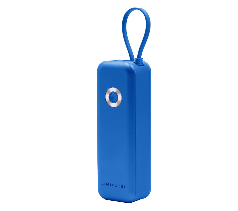 Limitless 5kmAh Power Bank w/ Retractable AC Plug, Built-in Cables & GaN — Main view