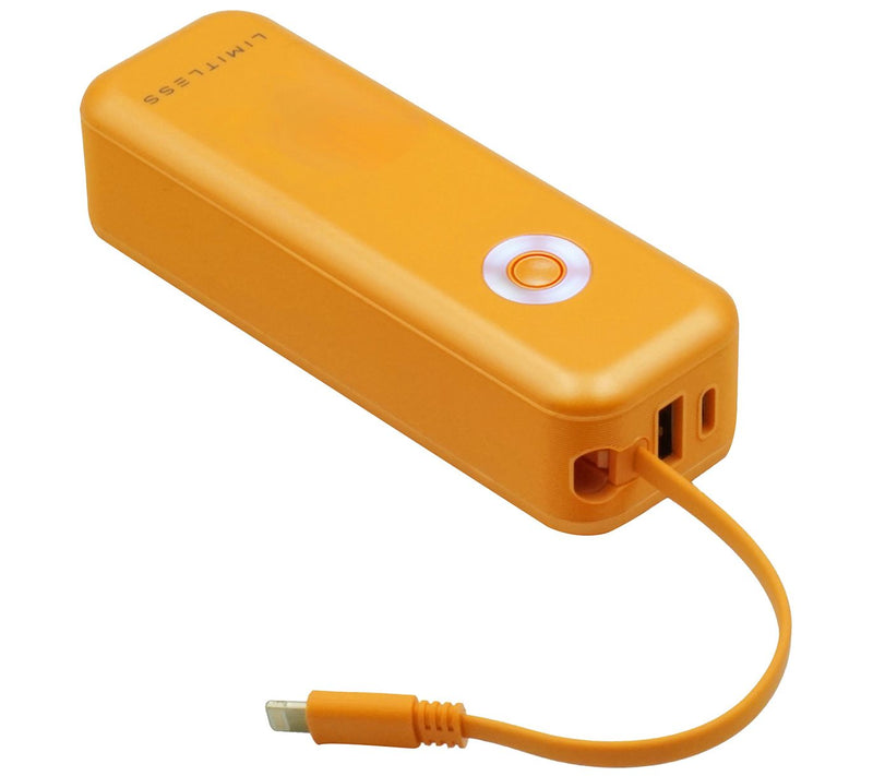 Limitless 5kmAh Power Bank w/ Retractable AC Plug, Built-in Cables & GaN — View 10