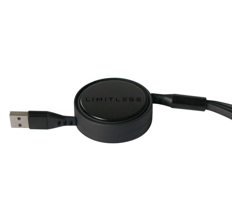 Limitless Set of 2 3-in-1 49" Retractable Charging Cable Hub — View 6