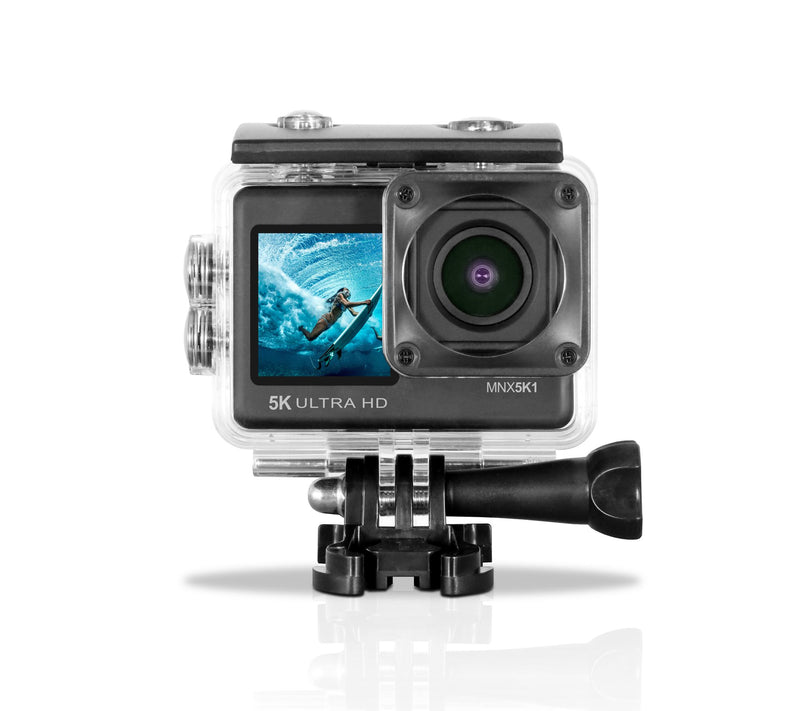 Minolta MNX5K1 5K Ultra HD / 24 MP Action Camera Kit — View 4