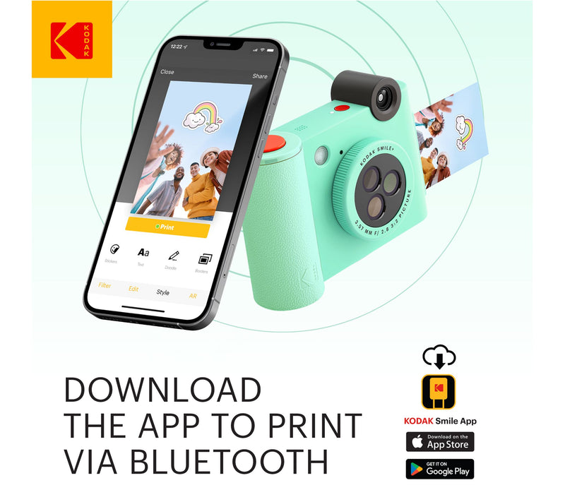 Kodak Smile+ Wireless 2x3" Instant Camera withink Technology — View 3