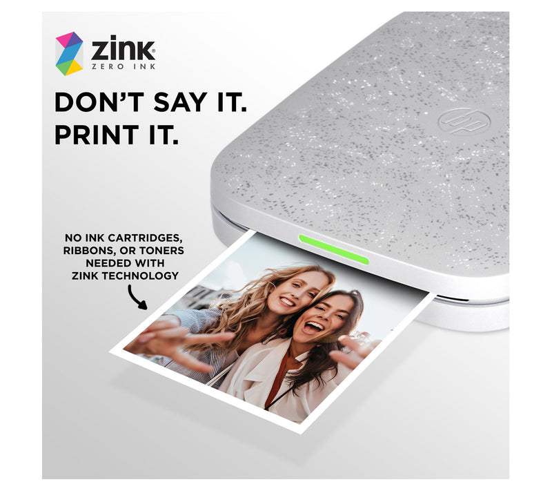 HP Sprocket 3.5"x4.25" Zink Sticky-Backed 20-Pack Photo Paper — View 4