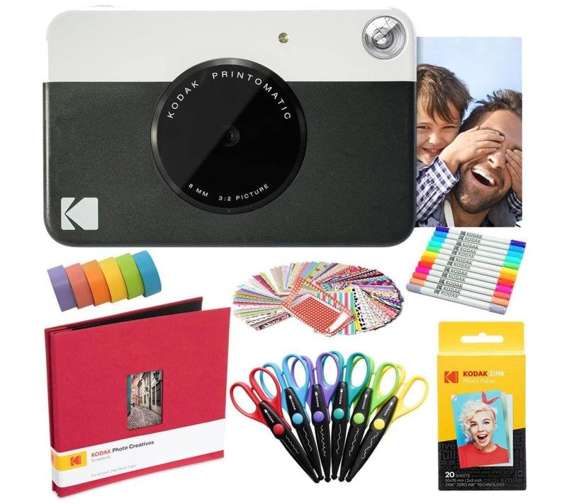 Kodak Printomatic Instant Print Camera Art Bundle — Main view