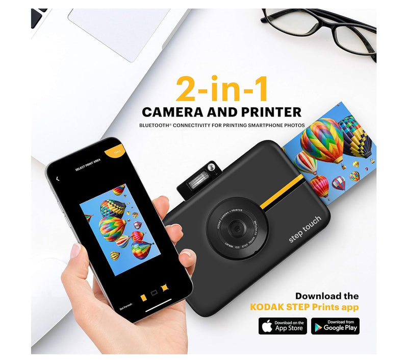 Kodak Step Touch 13MP Digital Camera & InstantPrinter — View 2