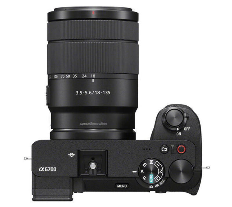 Sony a6700 Mirrorless Camera w/ 18-135mm Lens — View 4