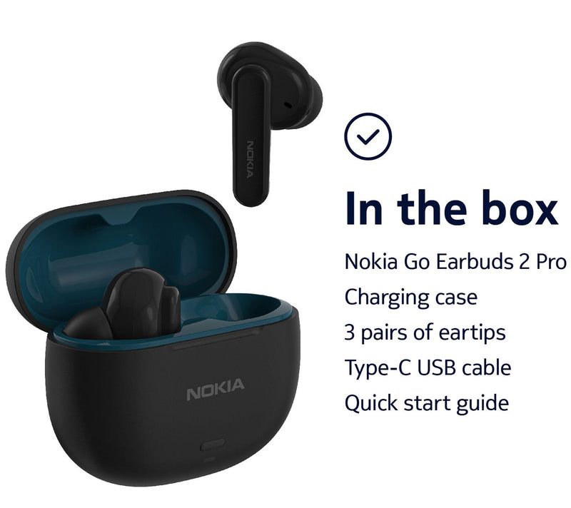 Nokia Go 2 Pro Bluetooth Noise Cancelling Earbuds — View 4