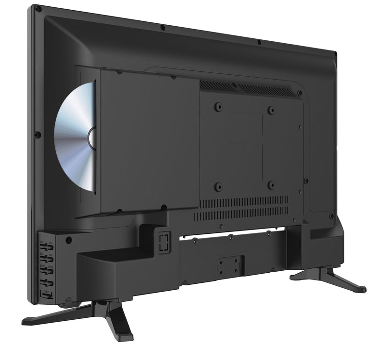 SuperSonic 24" Widescreen LED HDTV with Built-in DVD Player — View 5