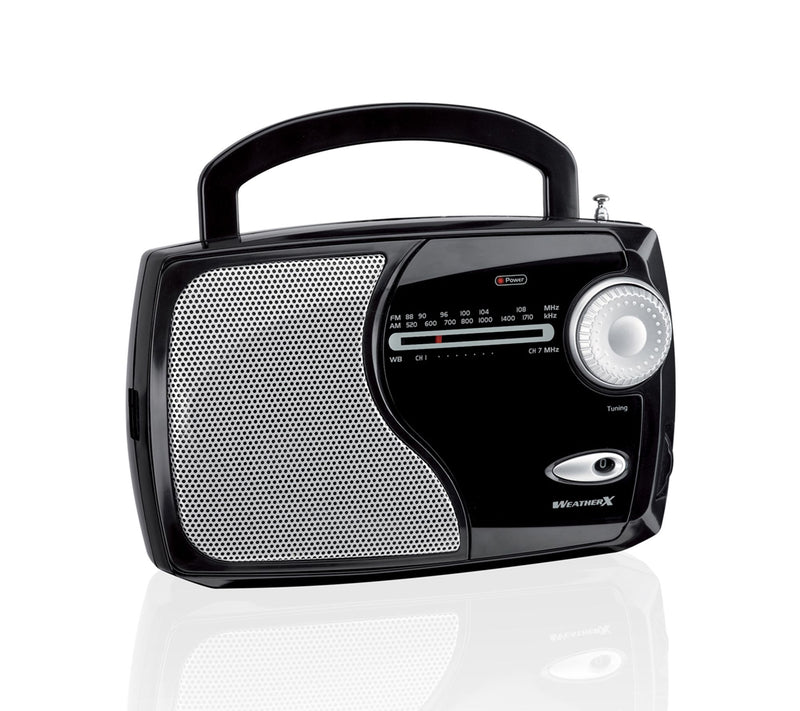 WEATHERX Weatherband Radio w/ Direct Tuning AM/FM Radio — Main view