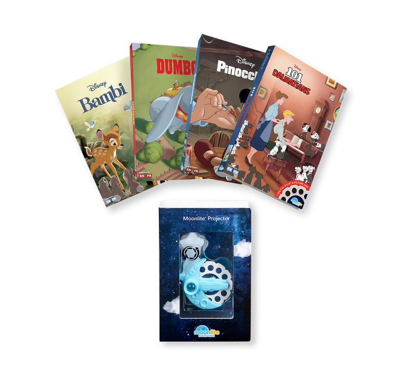 Moonlite Disney Classic 4 Story Collection withProjector — View 3