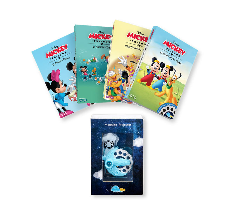 Disney Mickey & Friends 4 Story Collection withProjector — View 2