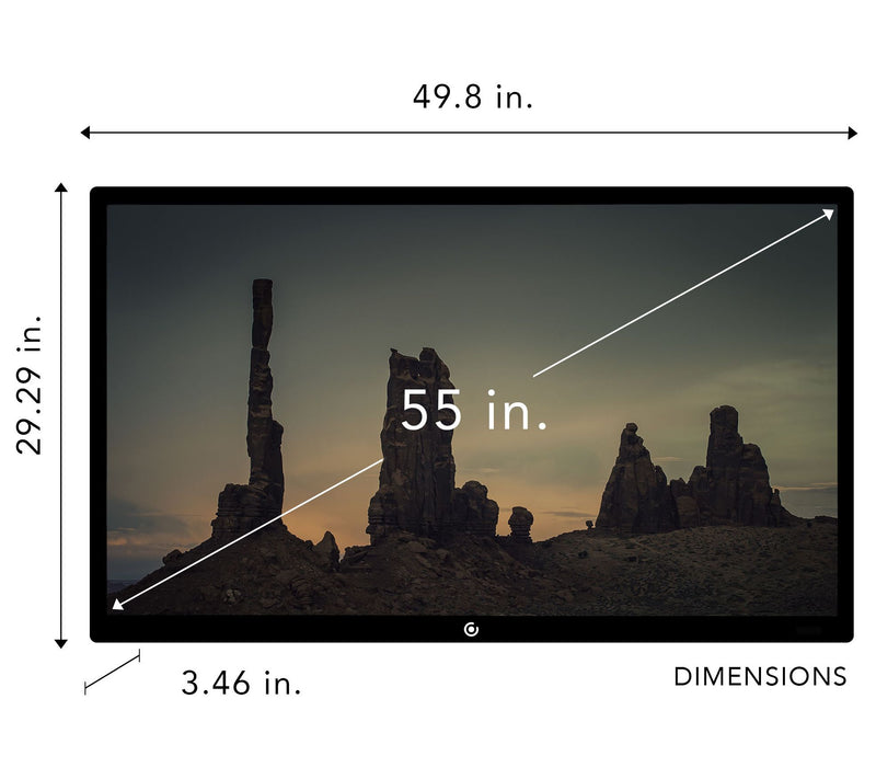 Core Innovations 55" Smart Outdoor TV — View 2