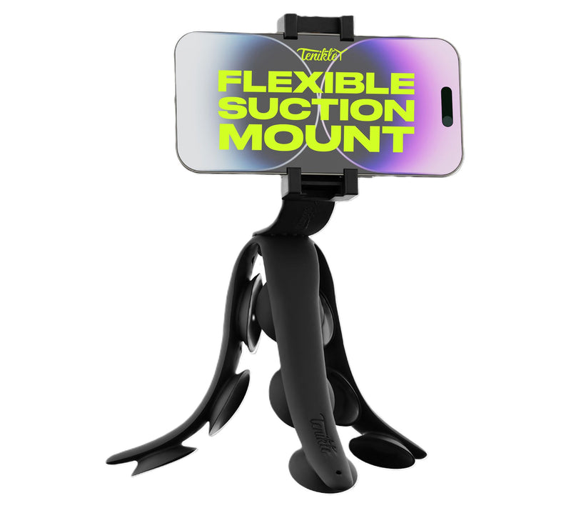 Tenikle PRO Bendable Suction Cup Tripod Mount — View 12