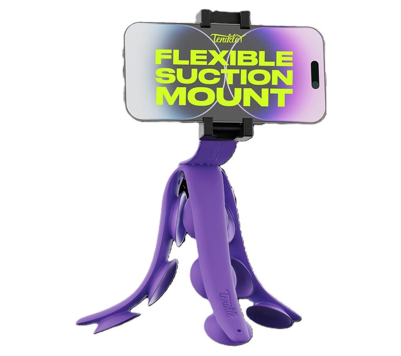Tenikle PRO Bendable Suction Cup Tripod Mount — View 13