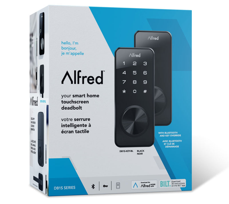 Alfred DB1S Smart Deadbolt Lock — View 2