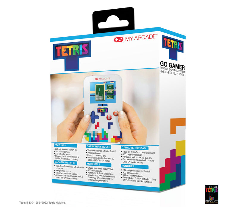 My Arcade Go Gamer Handheld Portable GameSystem - Tetris — View 9