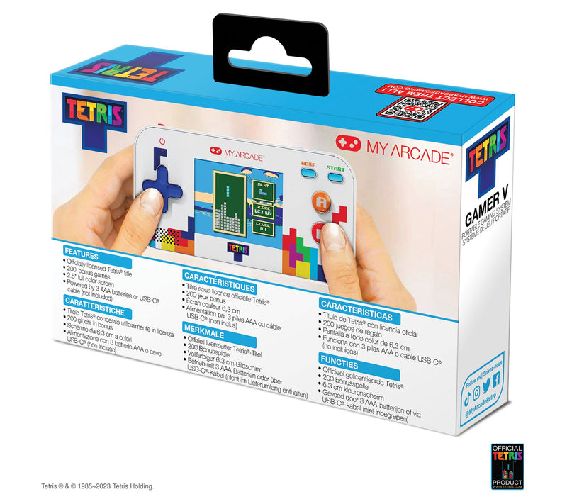 My Arcade Gamer V Portable Video Game System -Tetris — View 9