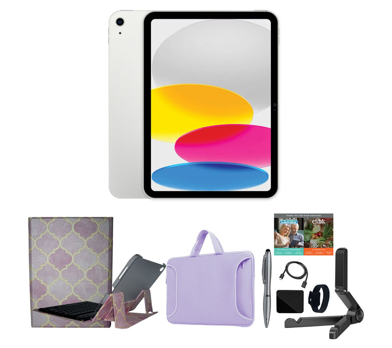 Apple iPad 10.9" 10th Gen 64GB Wi-Fi Bundle — View 57