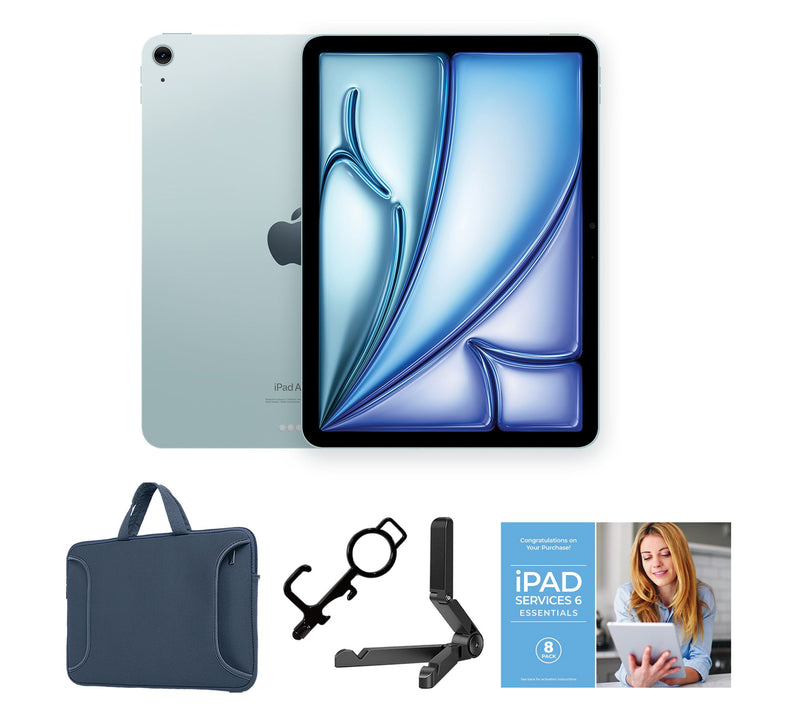 Apple iPad Air 11" M2 128GB Wi-Fi +Cellular Bundle — View 34