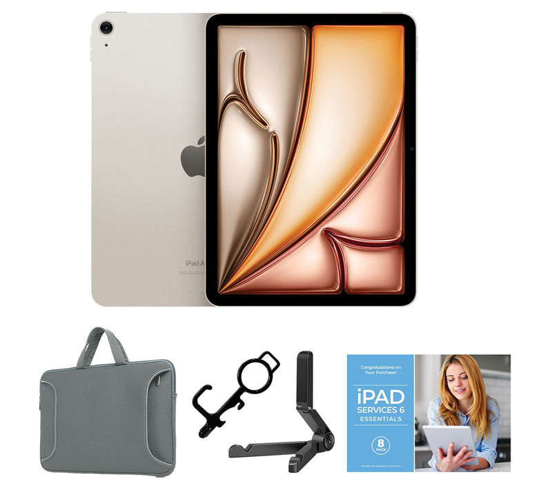 Apple iPad Air 11" M2 128GB Wi-Fi +Cellular Bundle — View 31
