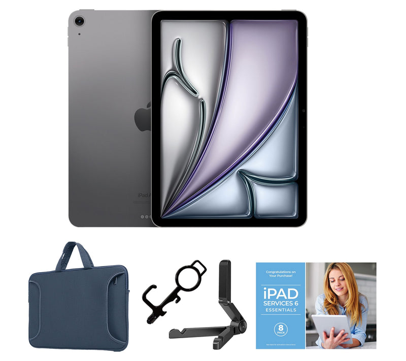 Apple iPad Air 11" M2 128GB Wi-Fi +Cellular Bundle — View 11