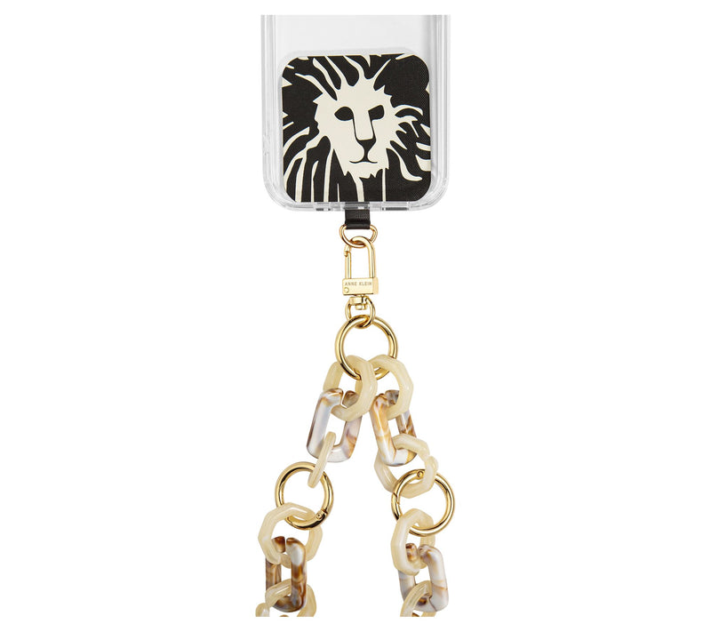 Anne Klein WITHit Acrylic Crossbody Chain for iPhone — View 3