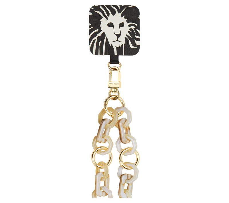 Anne Klein WITHit Acrylic Crossbody Chain for iPhone — View 2