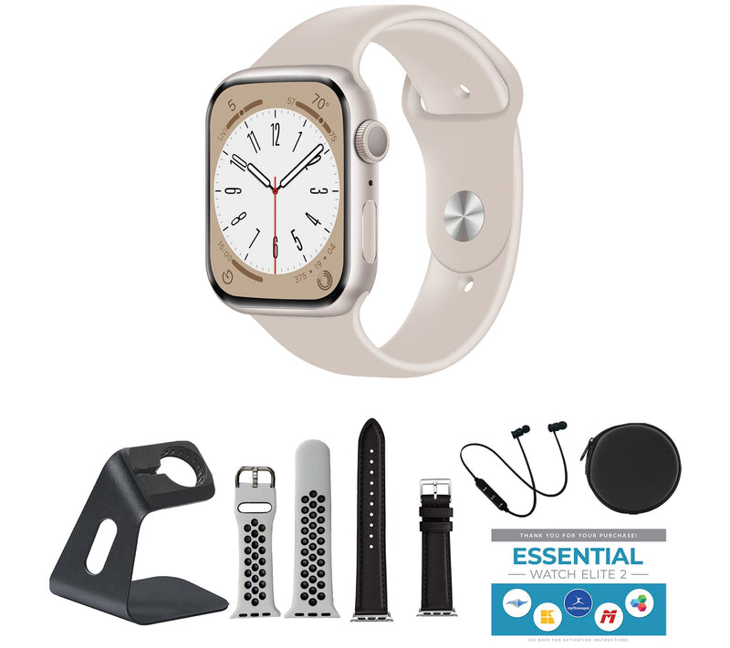 Apple Watch Series 9 45mm M/L GPS Smartwatch with Accessories — View 33