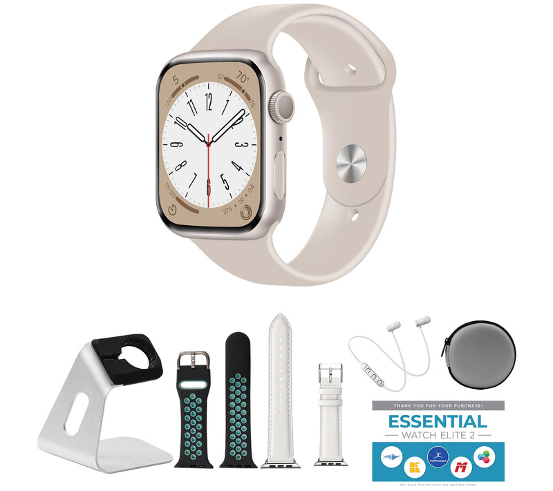 Apple Watch Series 9 45mm M/L GPS Smartwatch with Accessories — View 51
