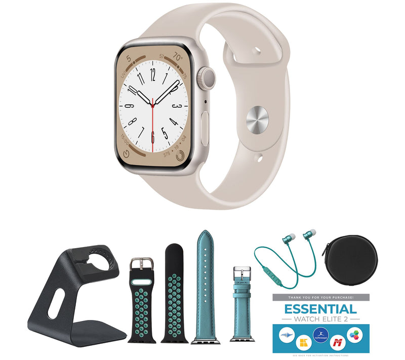 Apple Watch Series 9 45mm M/L GPS Smartwatch with Accessories — View 47