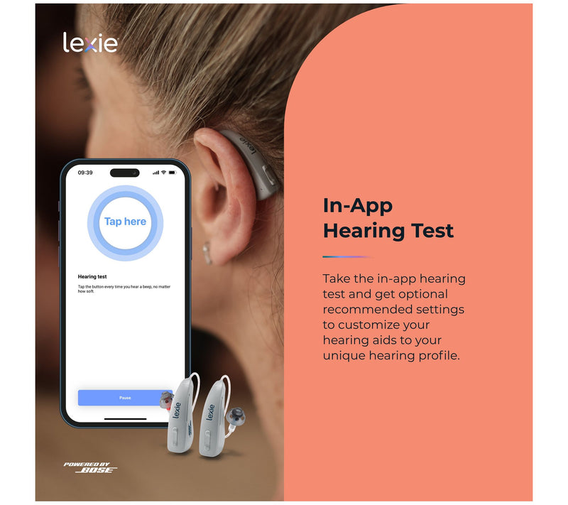 Lexie B2 Plus Powered by Bose Self-Fitting OTC Hearing Aids — View 7