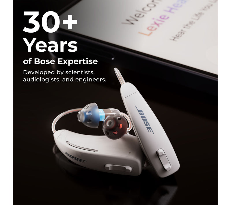 Lexie B2 Plus Powered by Bose Self-Fitting OTC Hearing Aids — View 4