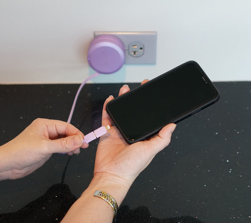 Limitless ChargeHub with With AC Prong, Built-in Cable, & Adapter Tips — View 16